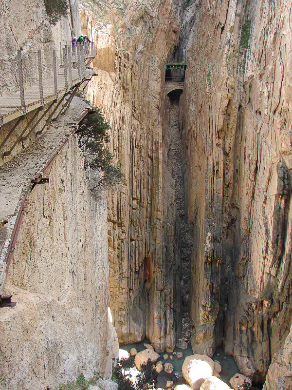 Caminito del Rey - via ferrata w Hiszpanii
