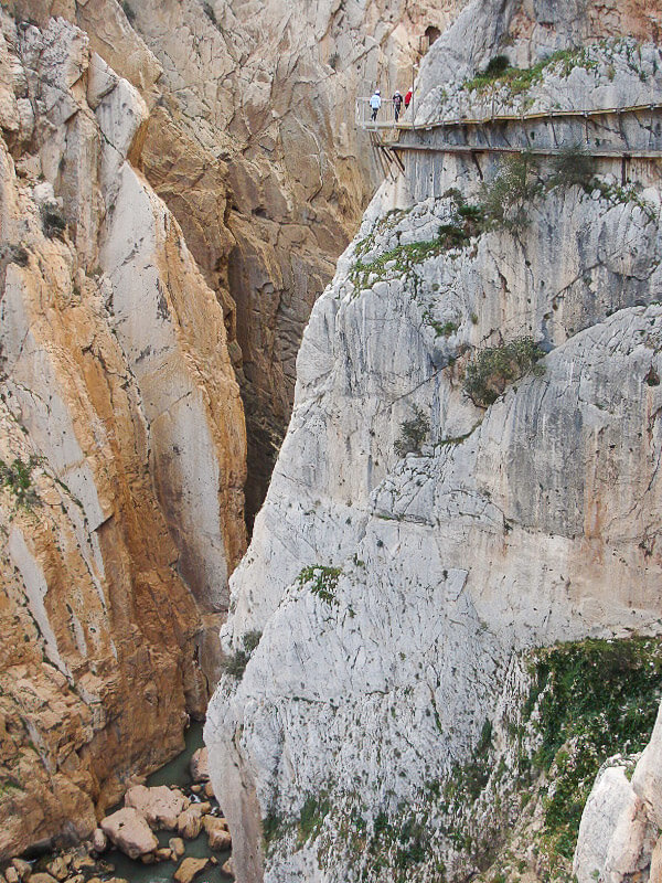 Camino del Rey w Andaluzji