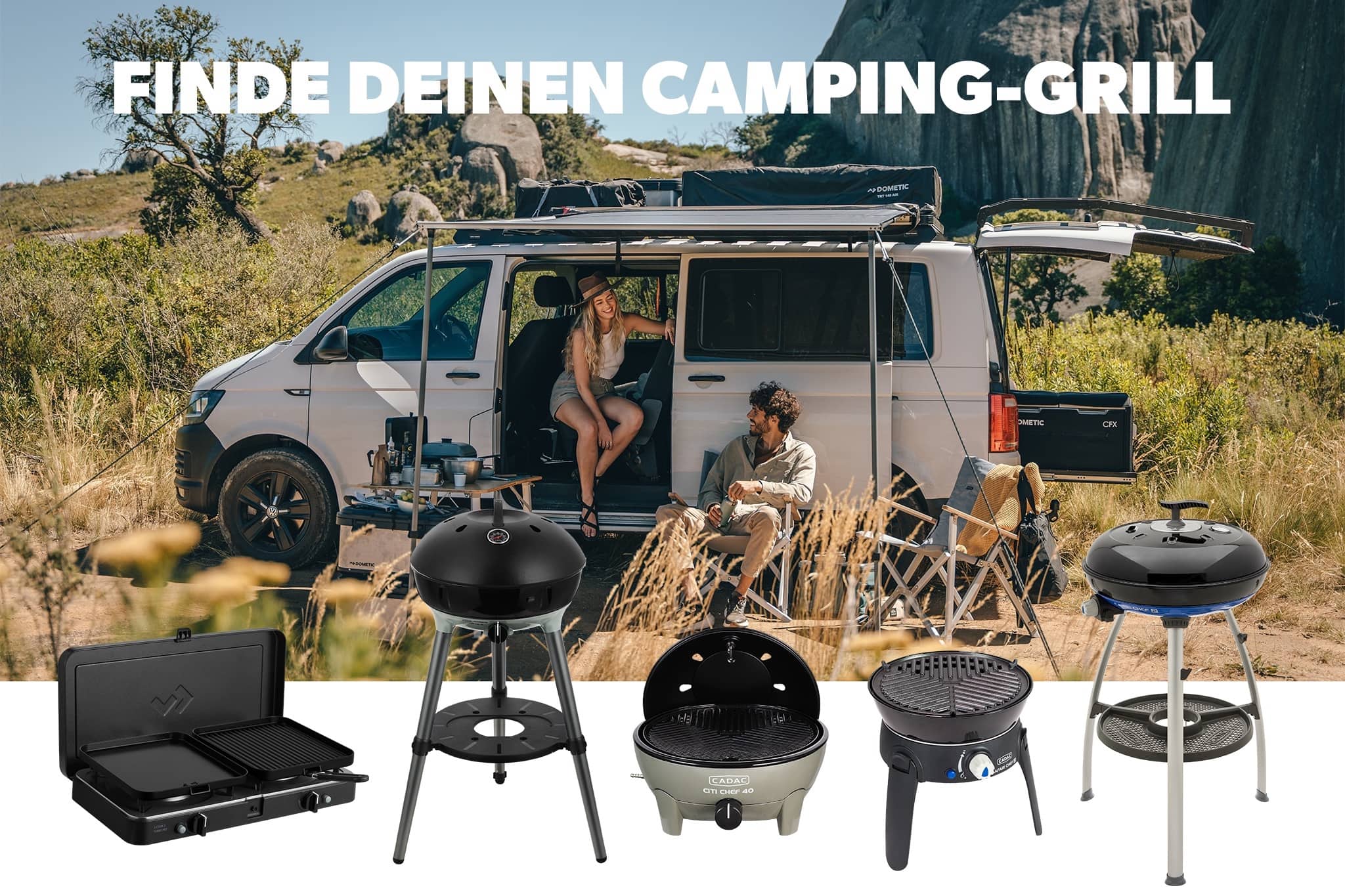 Grille kempingowe CADAC: Który grill gazowy najbardziej Ci odpowiada?