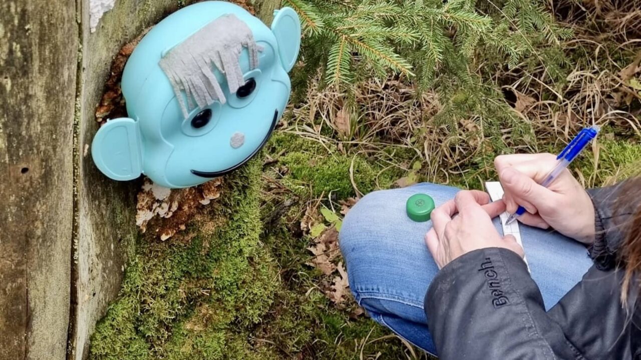 Wskazówki dotyczące rozrywki i zajęć podczas biwakowania z dziećmi 16 Geocaching jako gra terenowa z dziećmi podczas biwakowania