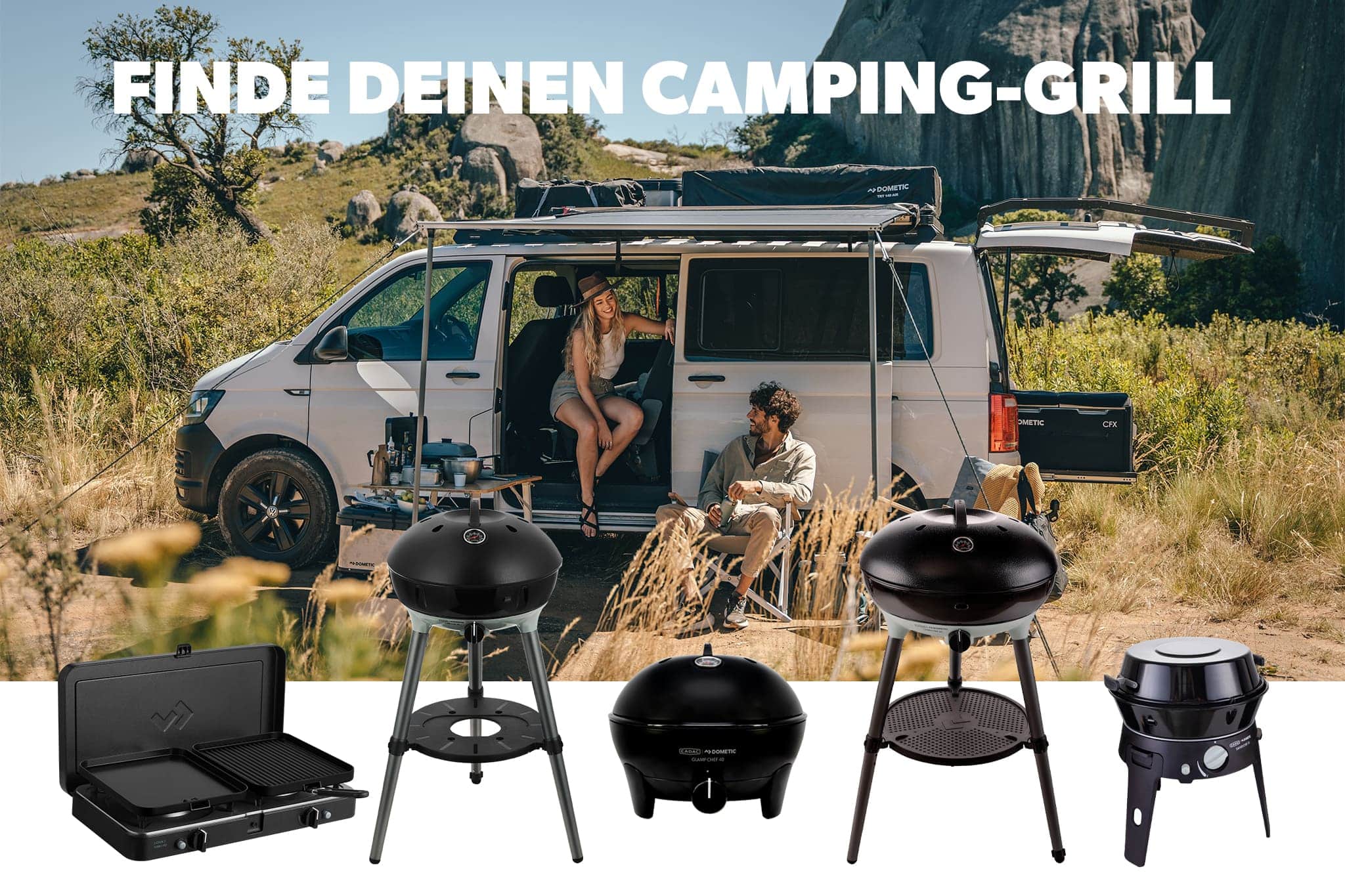 Grille kempingowe CADAC: Który grill gazowy najbardziej Ci odpowiada?