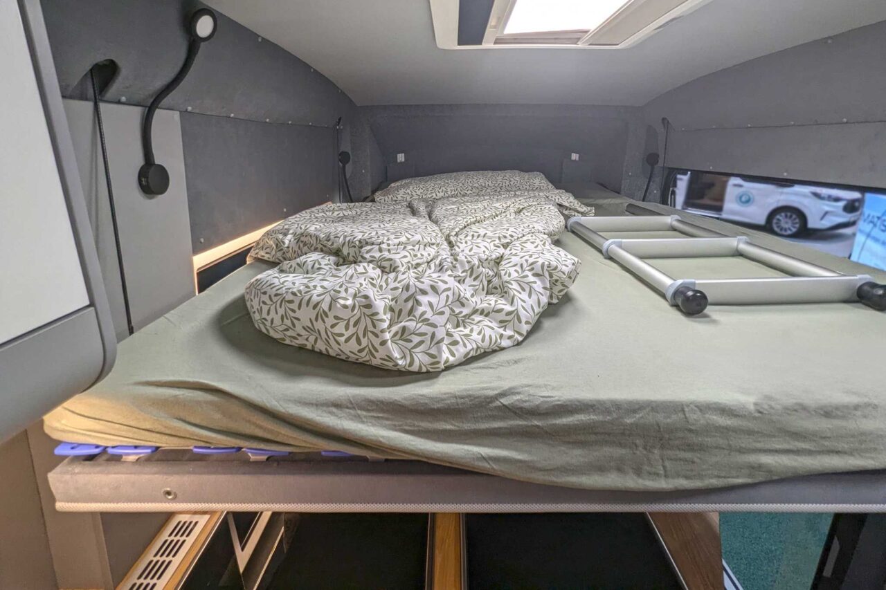 Matist Family L (2024) - Kreatywny kamper Ford Transit dla maksymalnie 5 osób 5 matist family l caravan salon 2024 hochbett