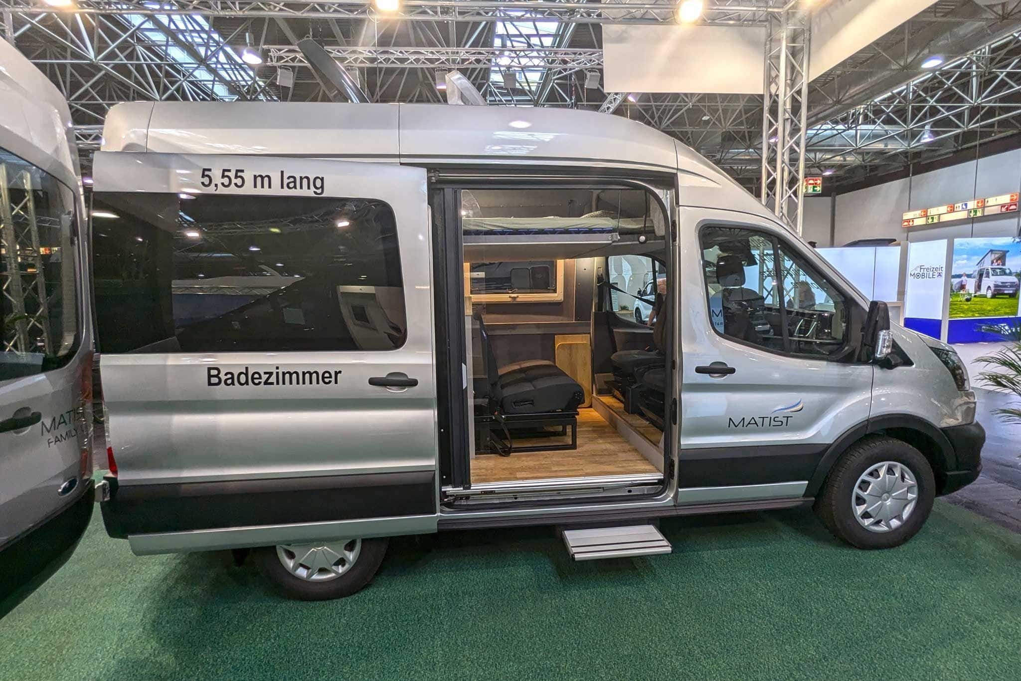 Matist Family L (2024) – Kreatywny kamper Ford Transit dla maksymalnie 5 osób