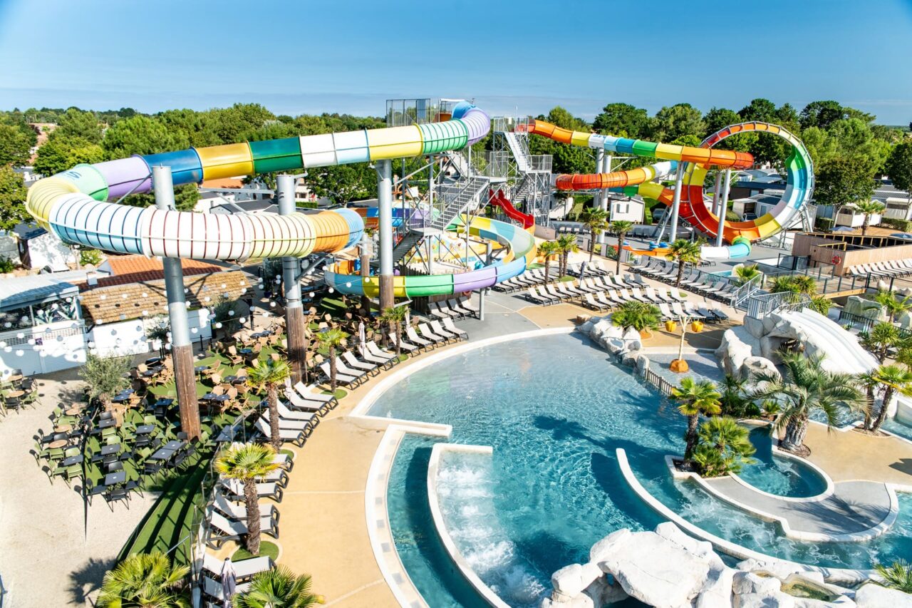 Camping Club MS Les Brunelles - Kemping z parkiem wodnym we Francji